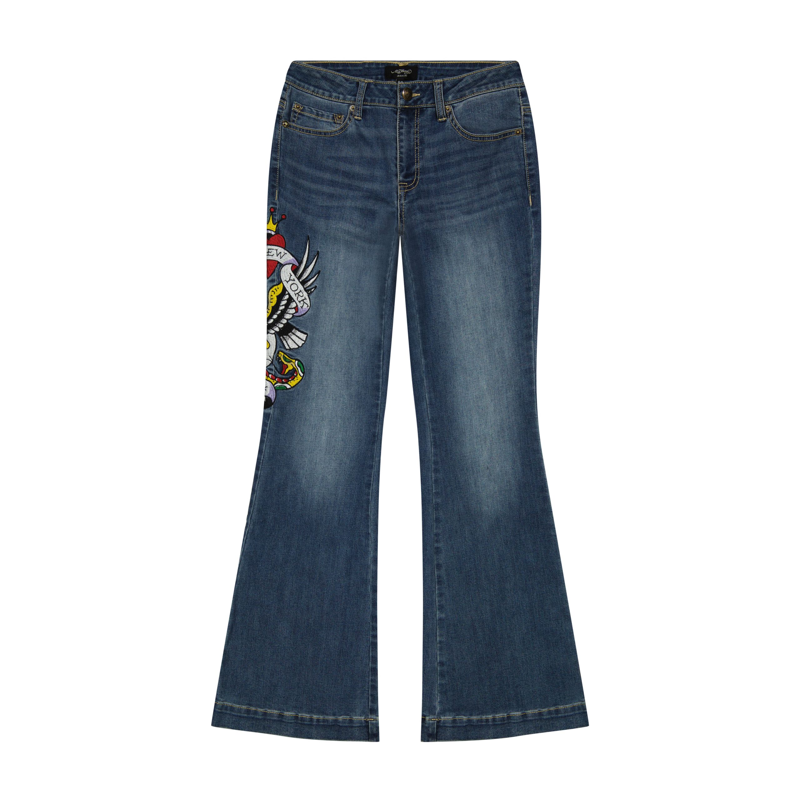 NYC Eagle Slim Flare Jean